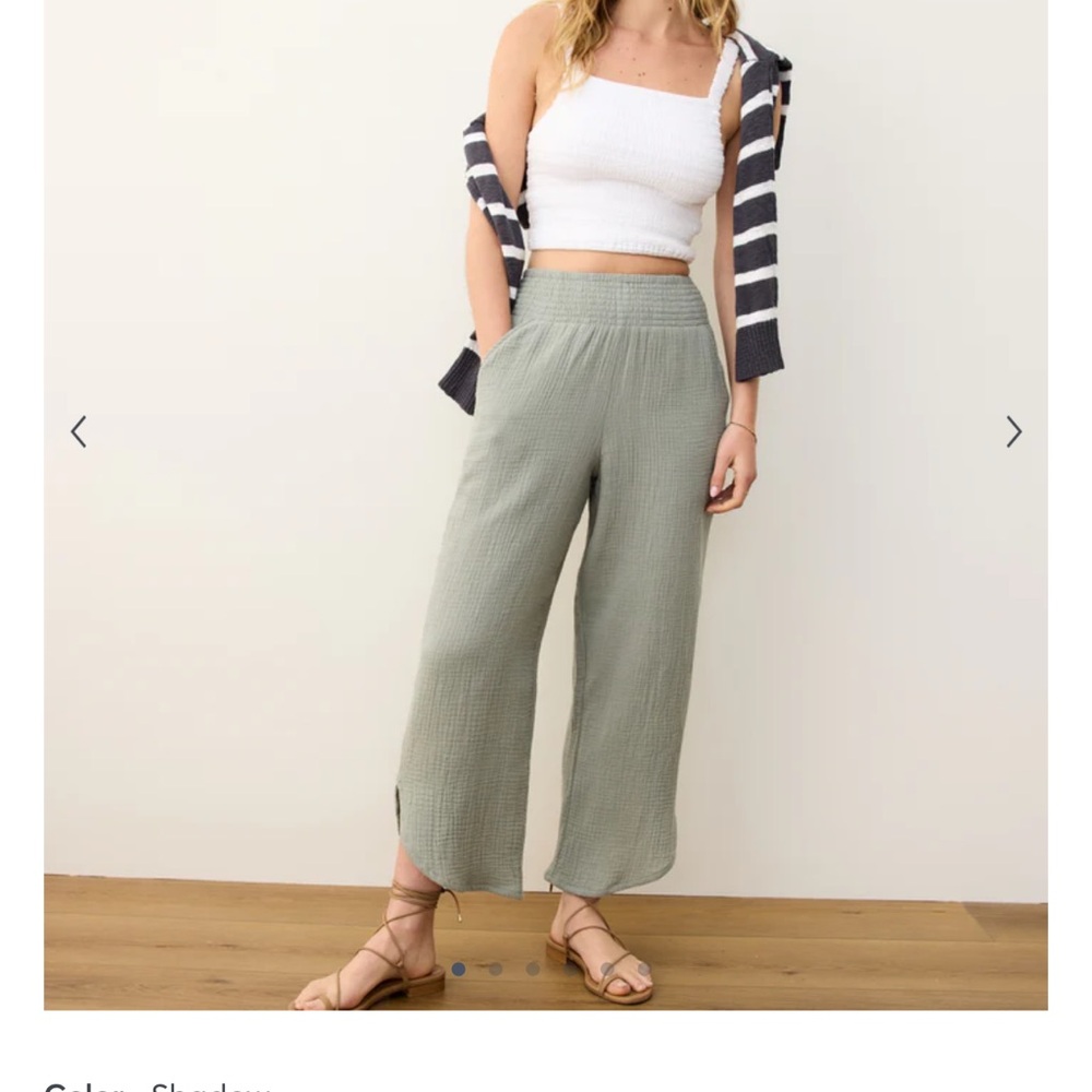 Marine Layer Cali Double Cloth Pant in shadow